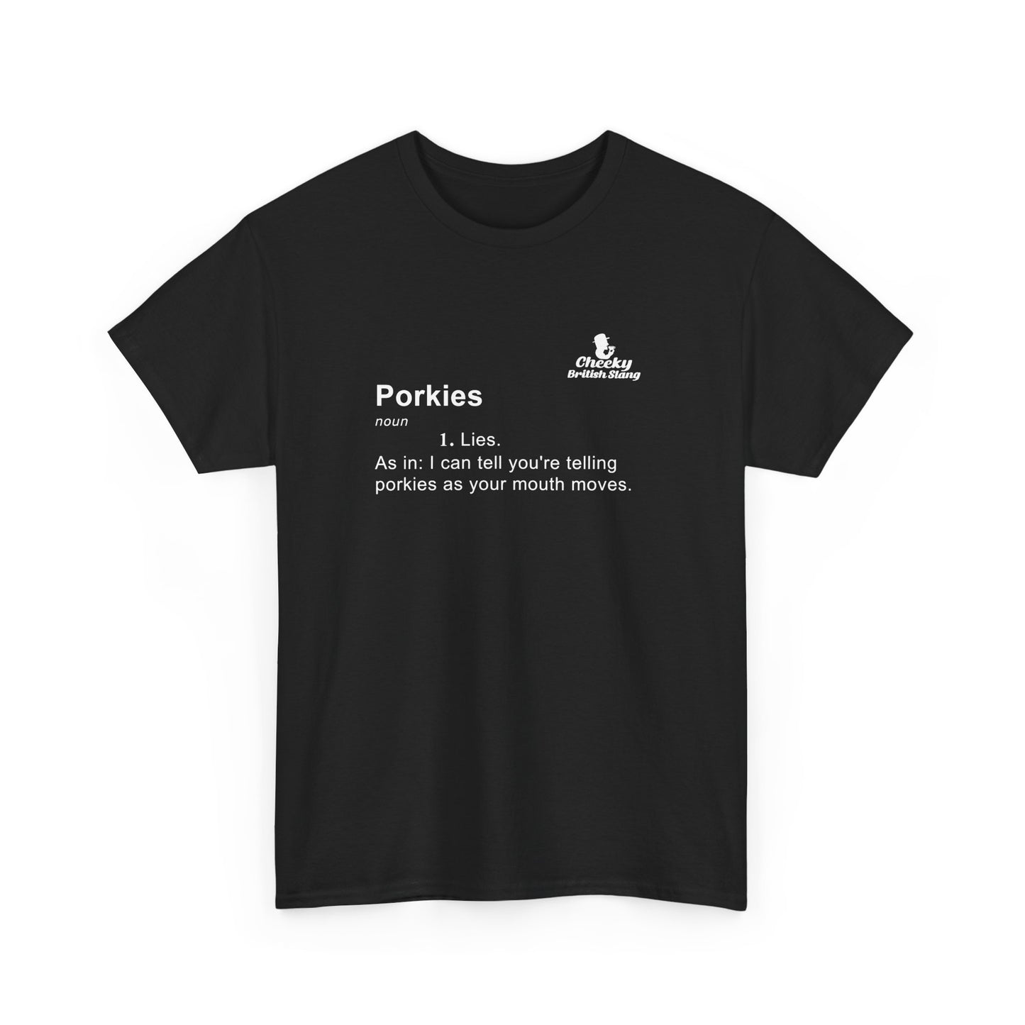 Porkies Dictionary Definition T-shirt
