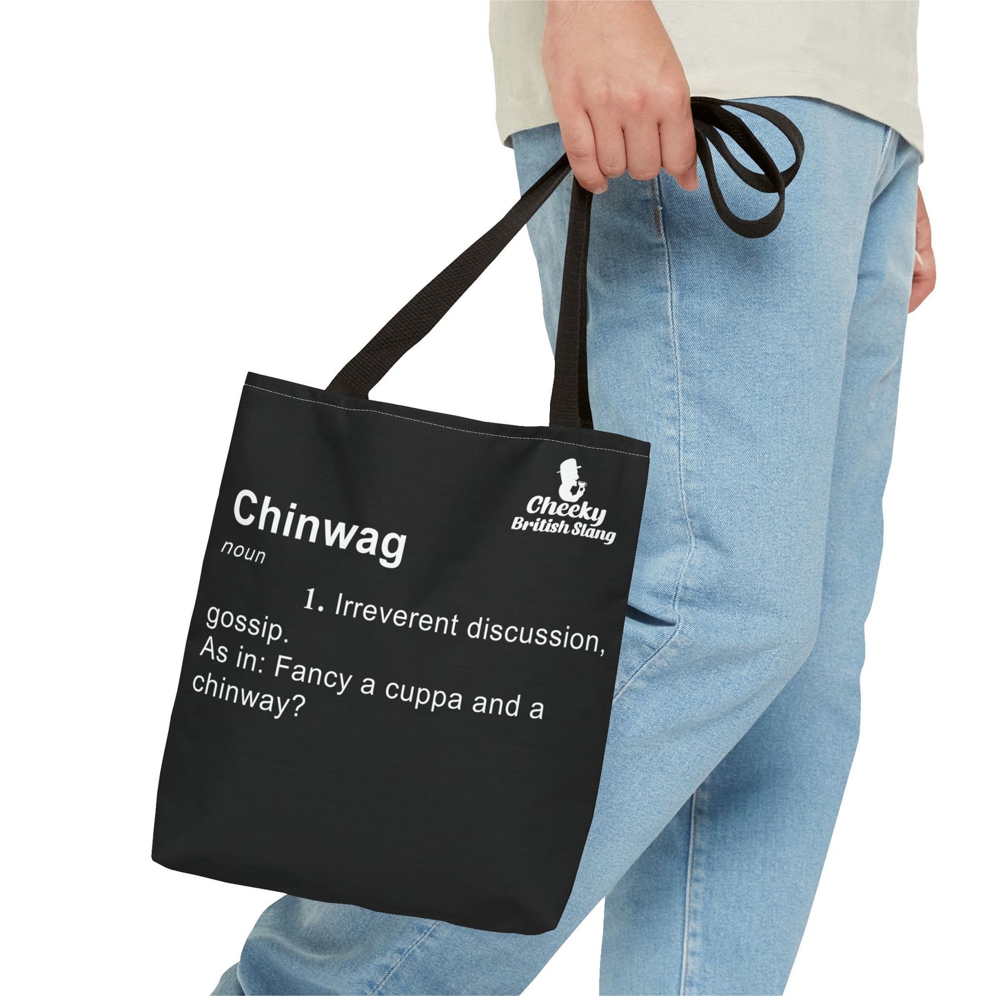 Chinwag Dictionary Definition Tote Bag