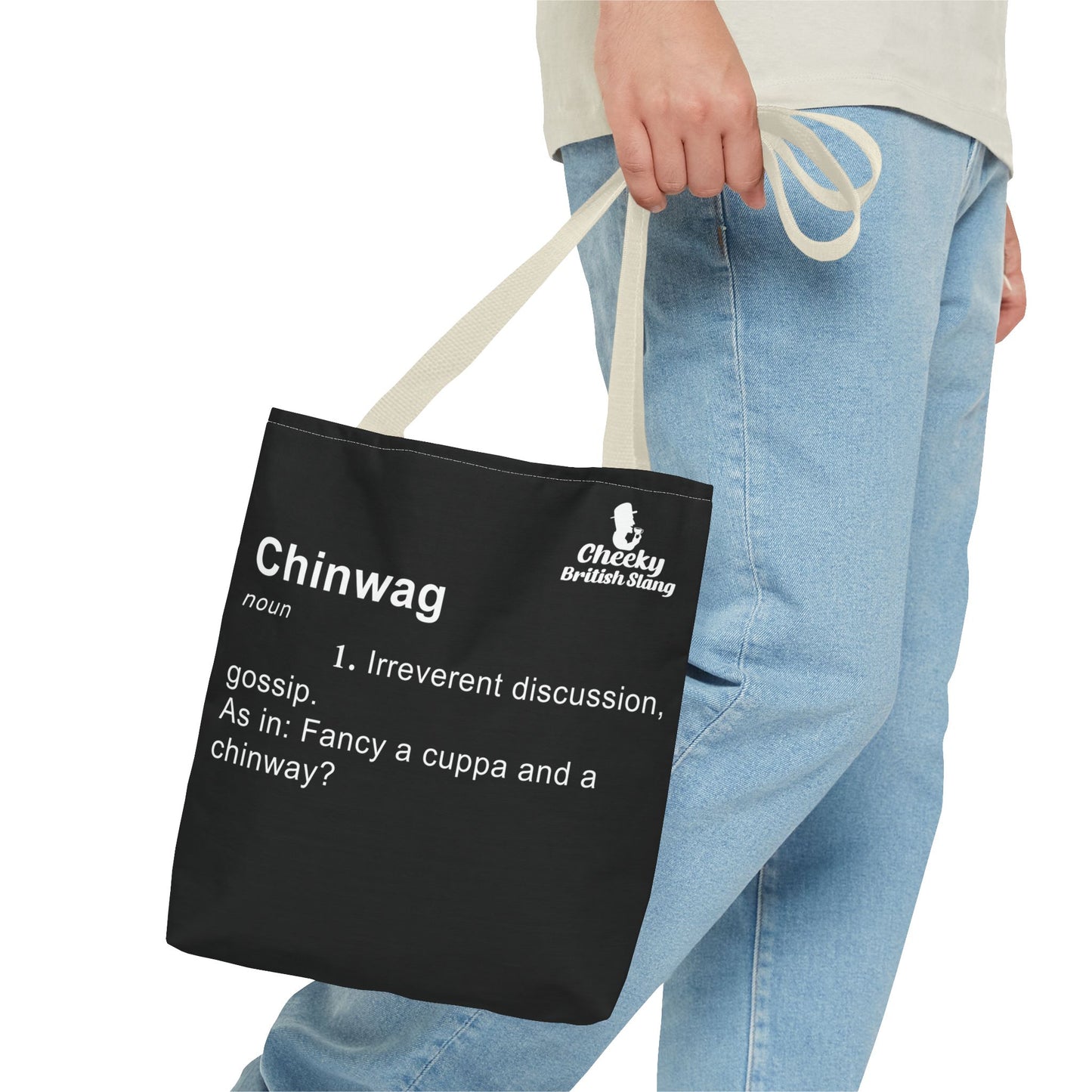 Chinwag Dictionary Definition Tote Bag