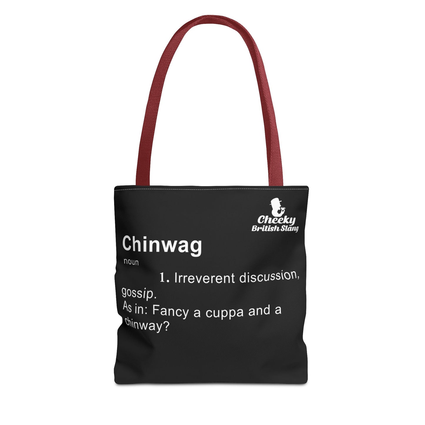 Chinwag Dictionary Definition Tote Bag