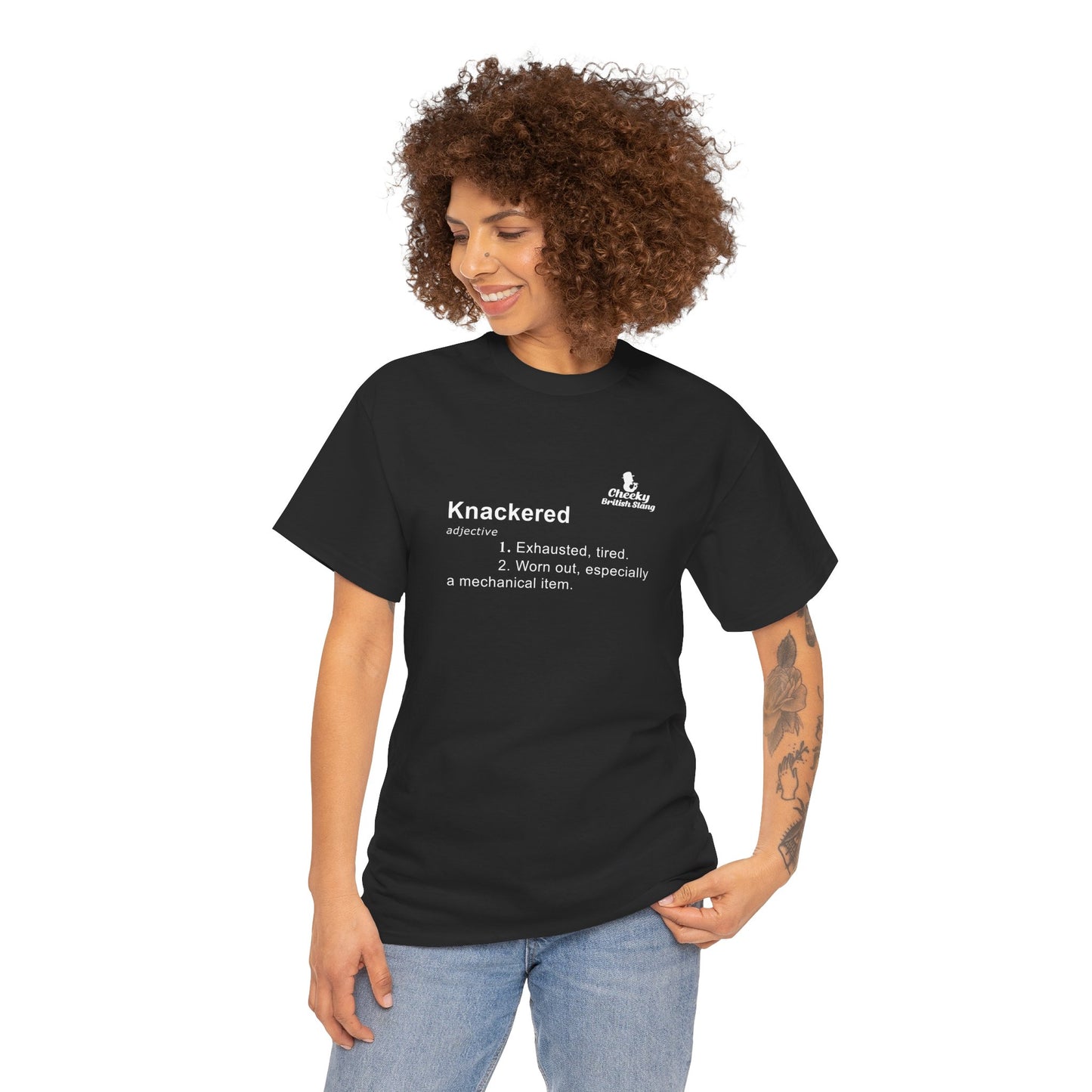 Knackered Dictionary Definition T-shirt