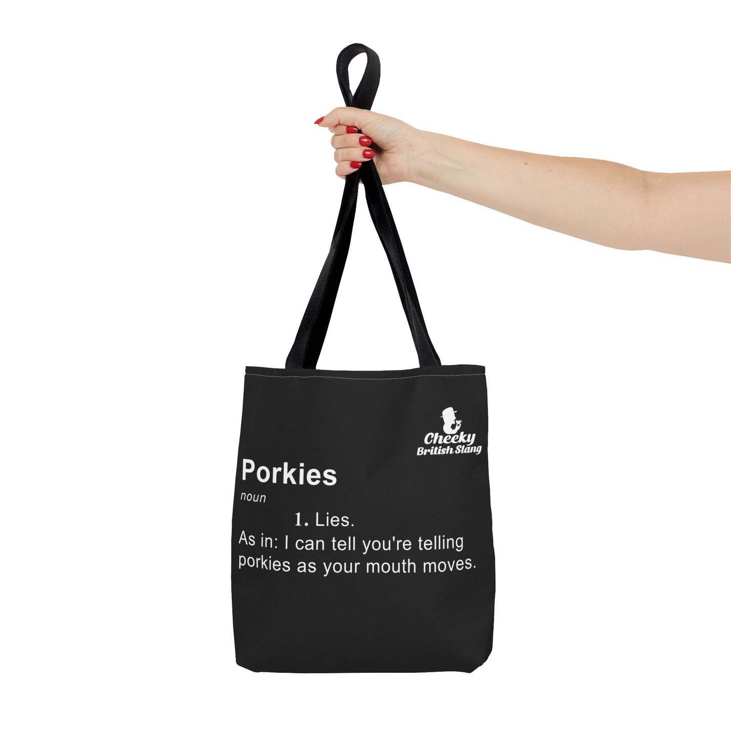 Porkies Dictionary Definition Tote Bag