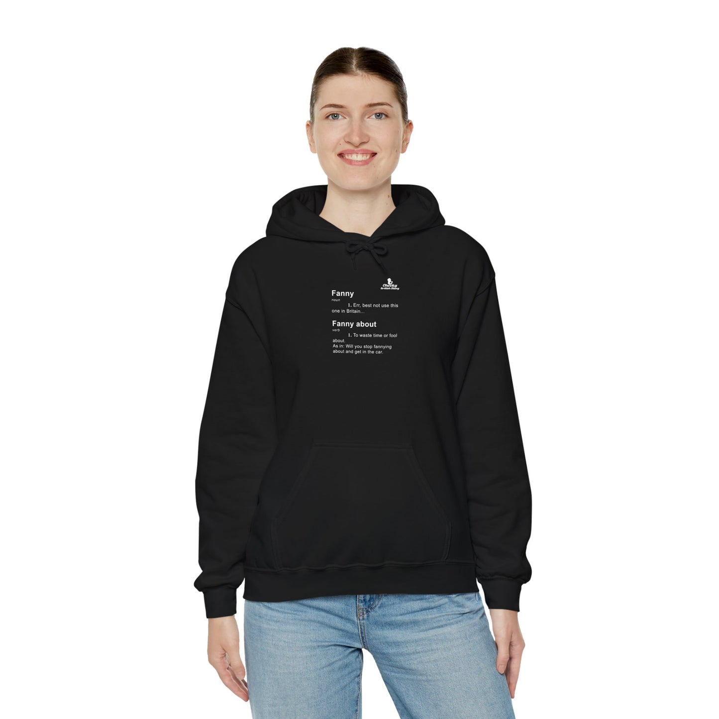 Fanny Dictionary Definition Unisex Heavy Blend™ Hooded Sweatshirt