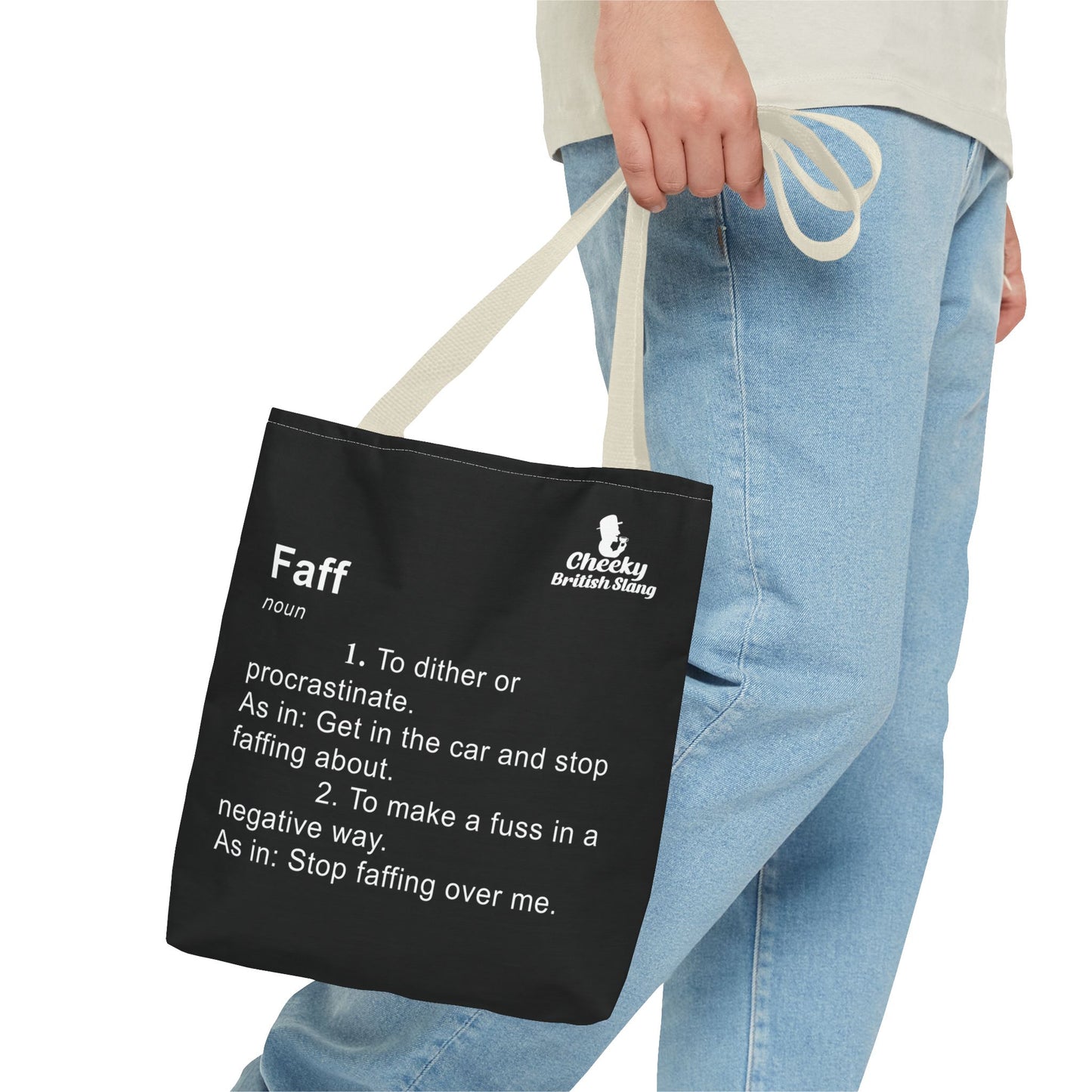 Faff Dictionary Definition Tote Bag