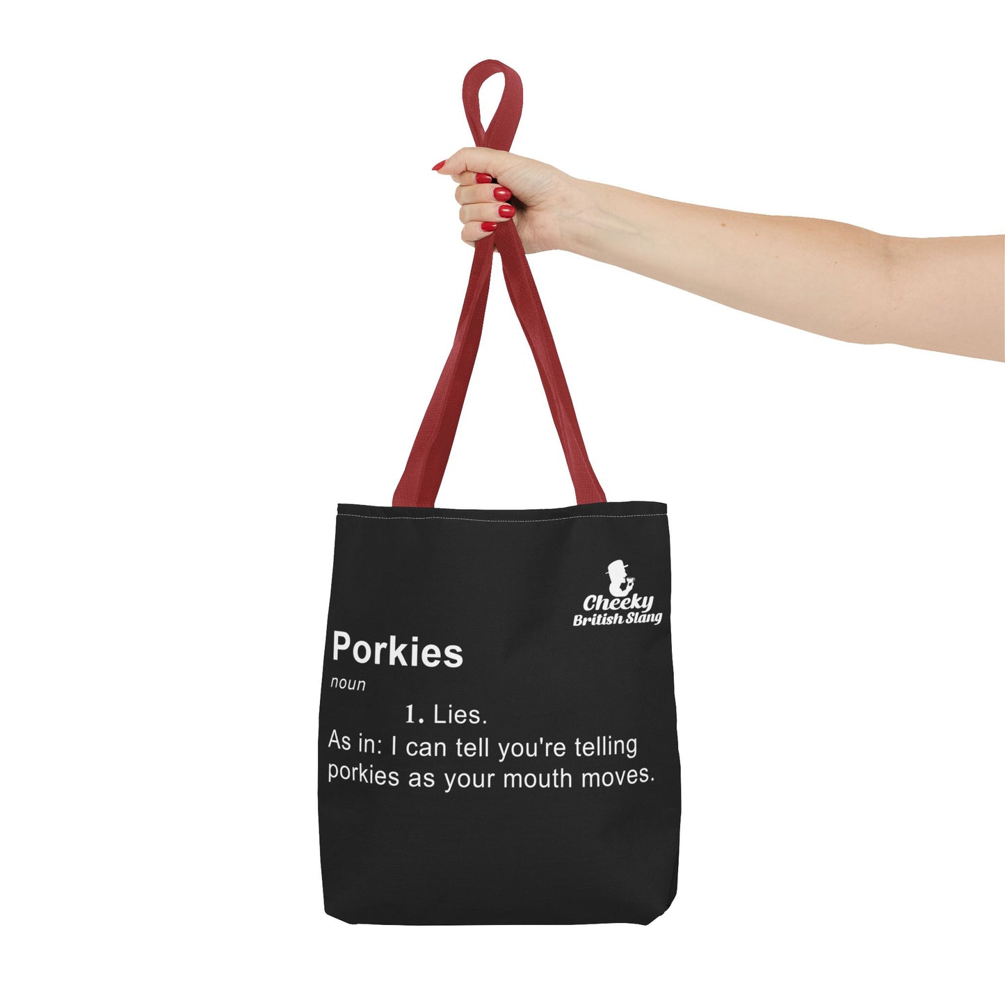 Porkies Dictionary Definition Tote Bag