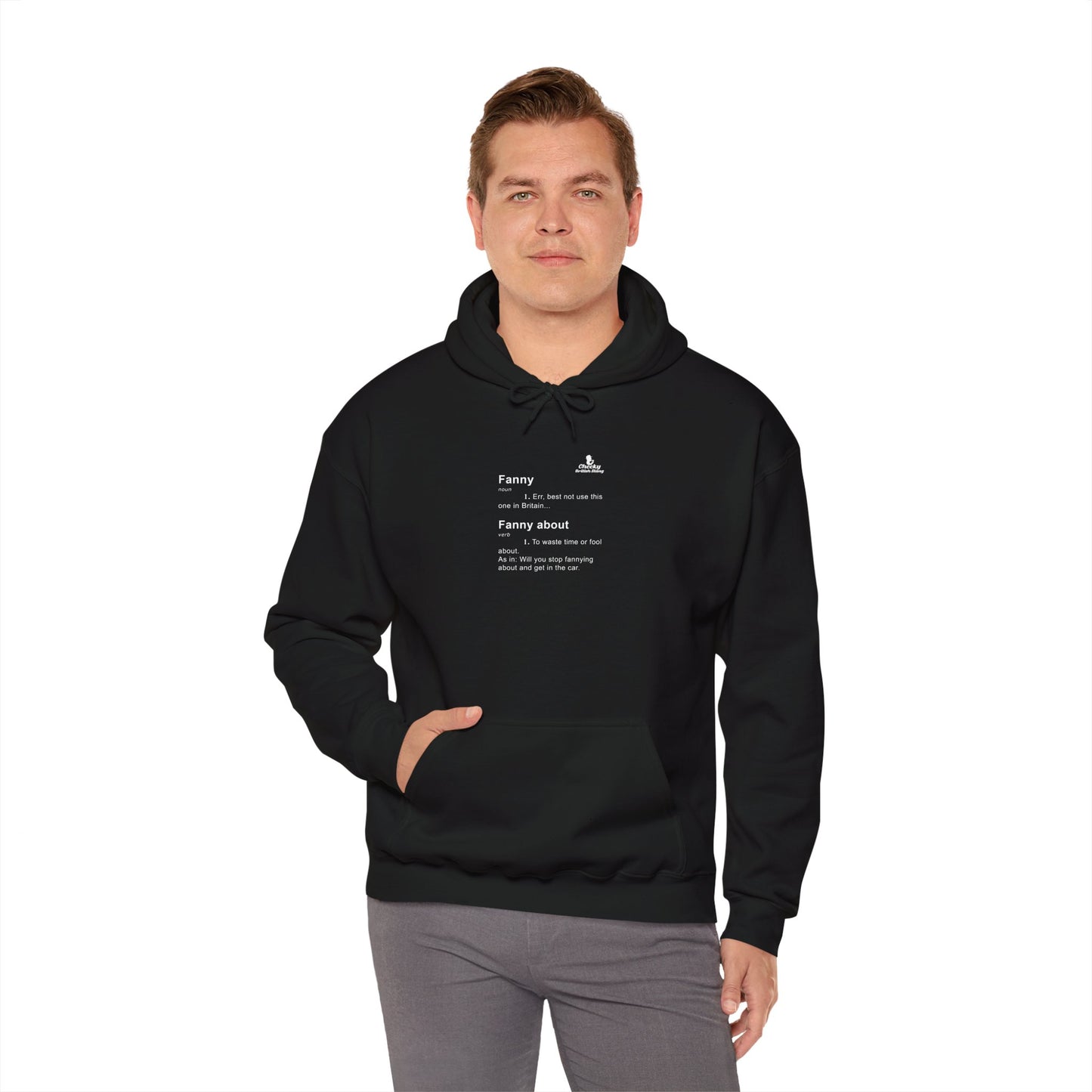 Fanny Dictionary Definition Unisex Heavy Blend™ Hooded Sweatshirt