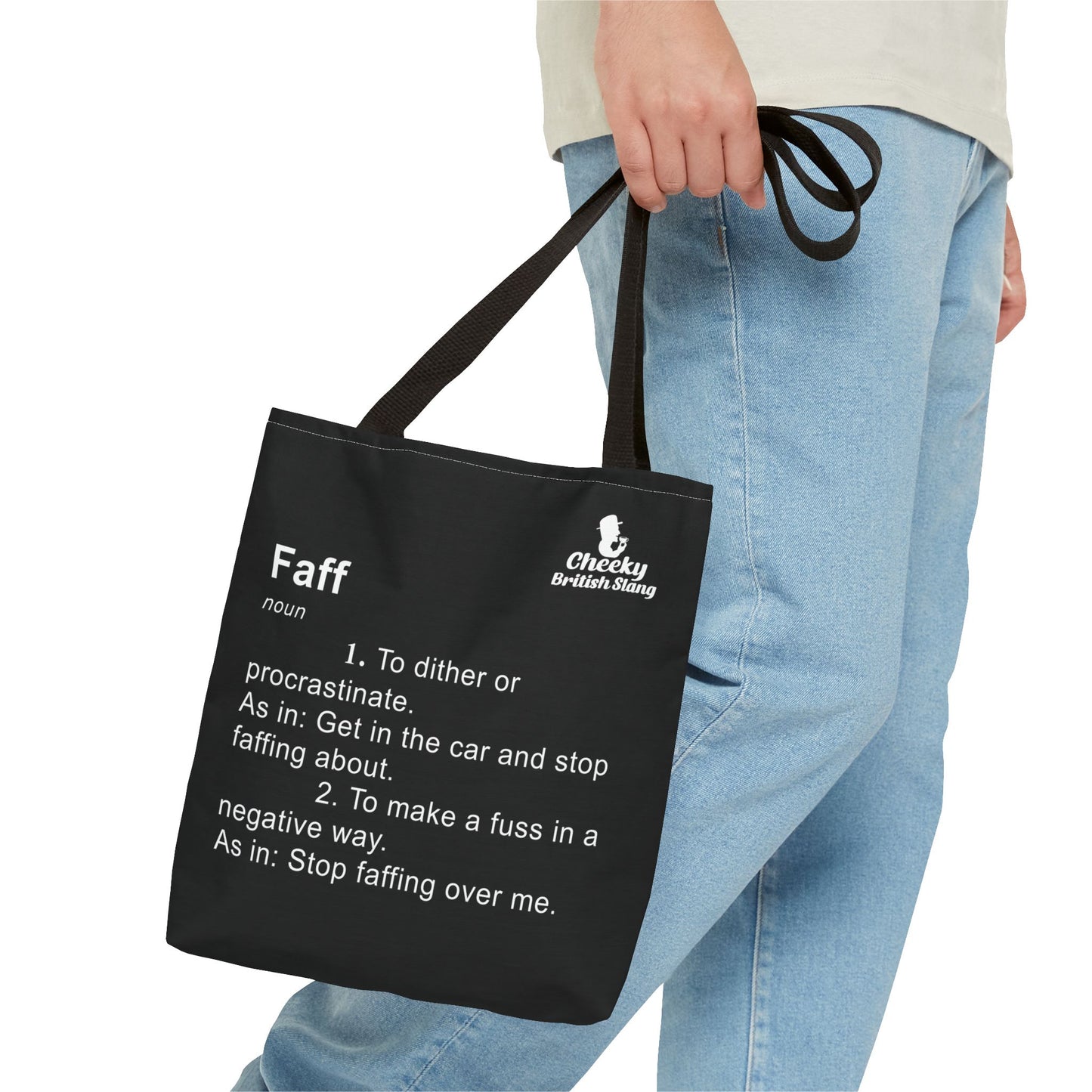 Faff Dictionary Definition Tote Bag