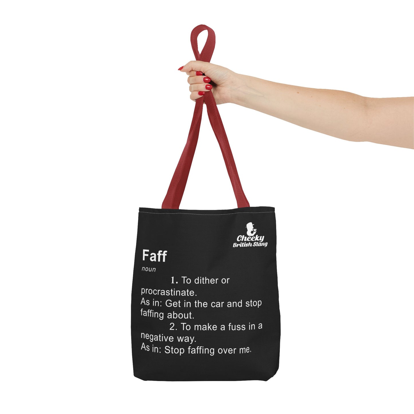 Faff Dictionary Definition Tote Bag