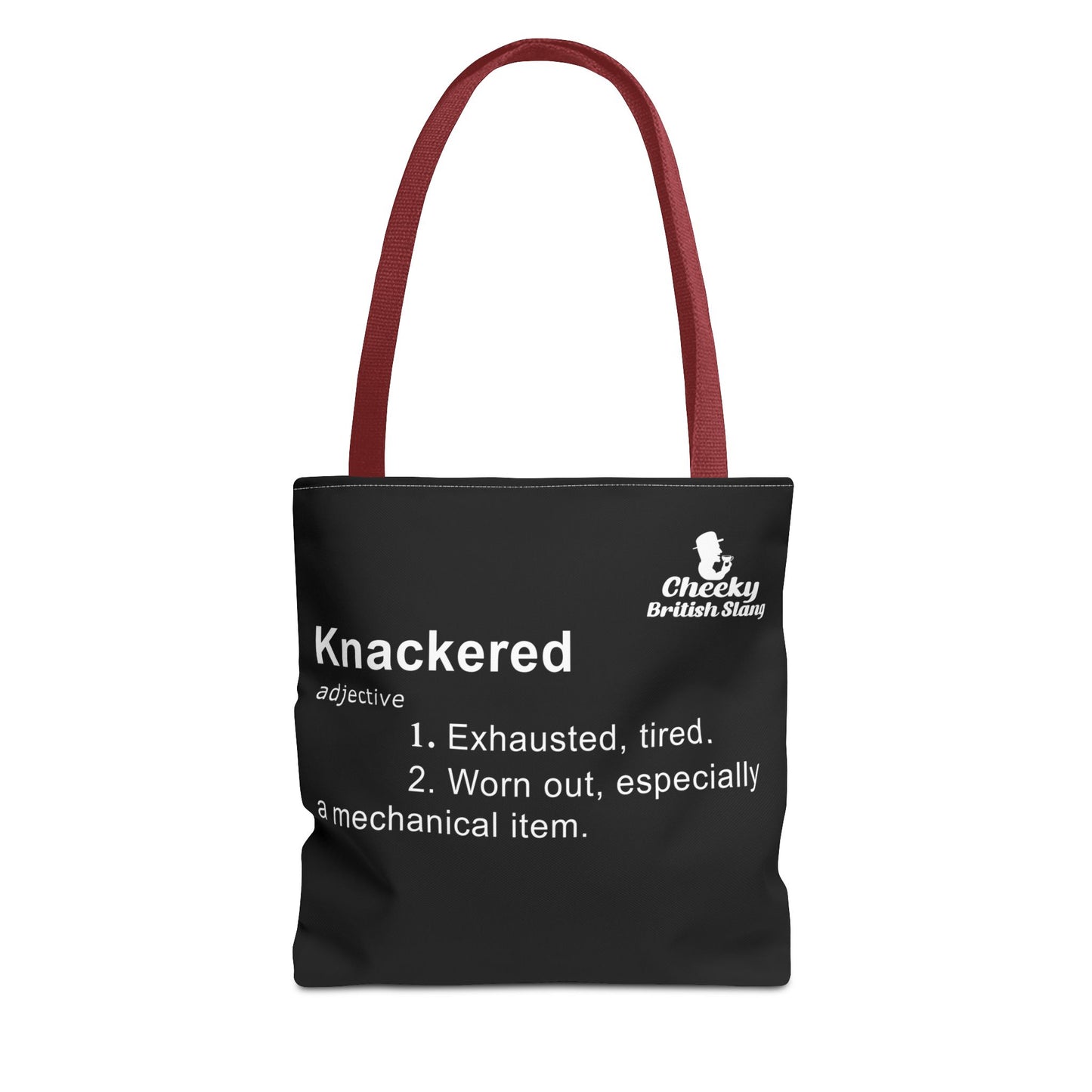 Knackered Dictionary Definition Tote Bag