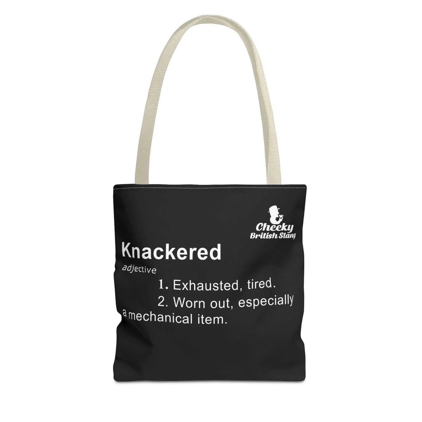 Knackered Dictionary Definition Tote Bag