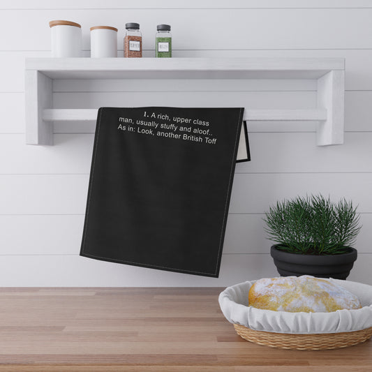 Toff Dictionary Definition Tea Towel