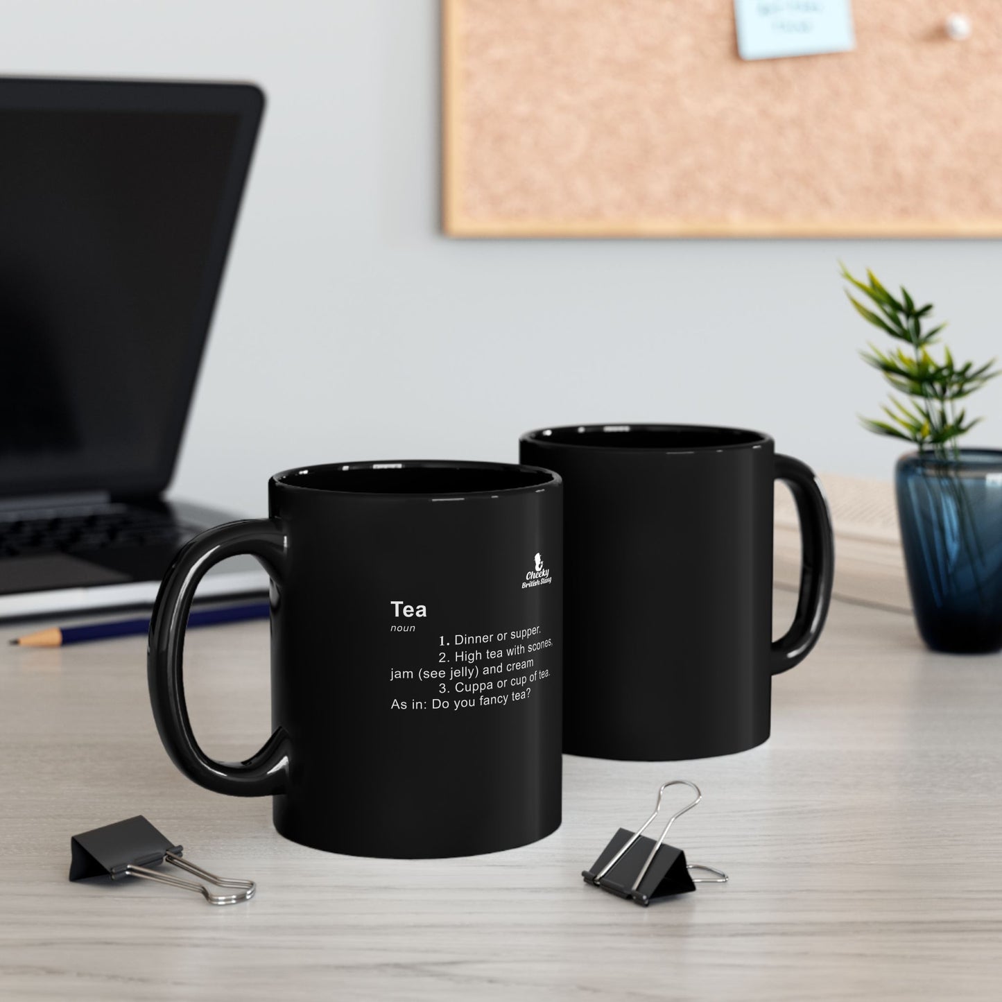 Tea Dictionary Definition Black Mug