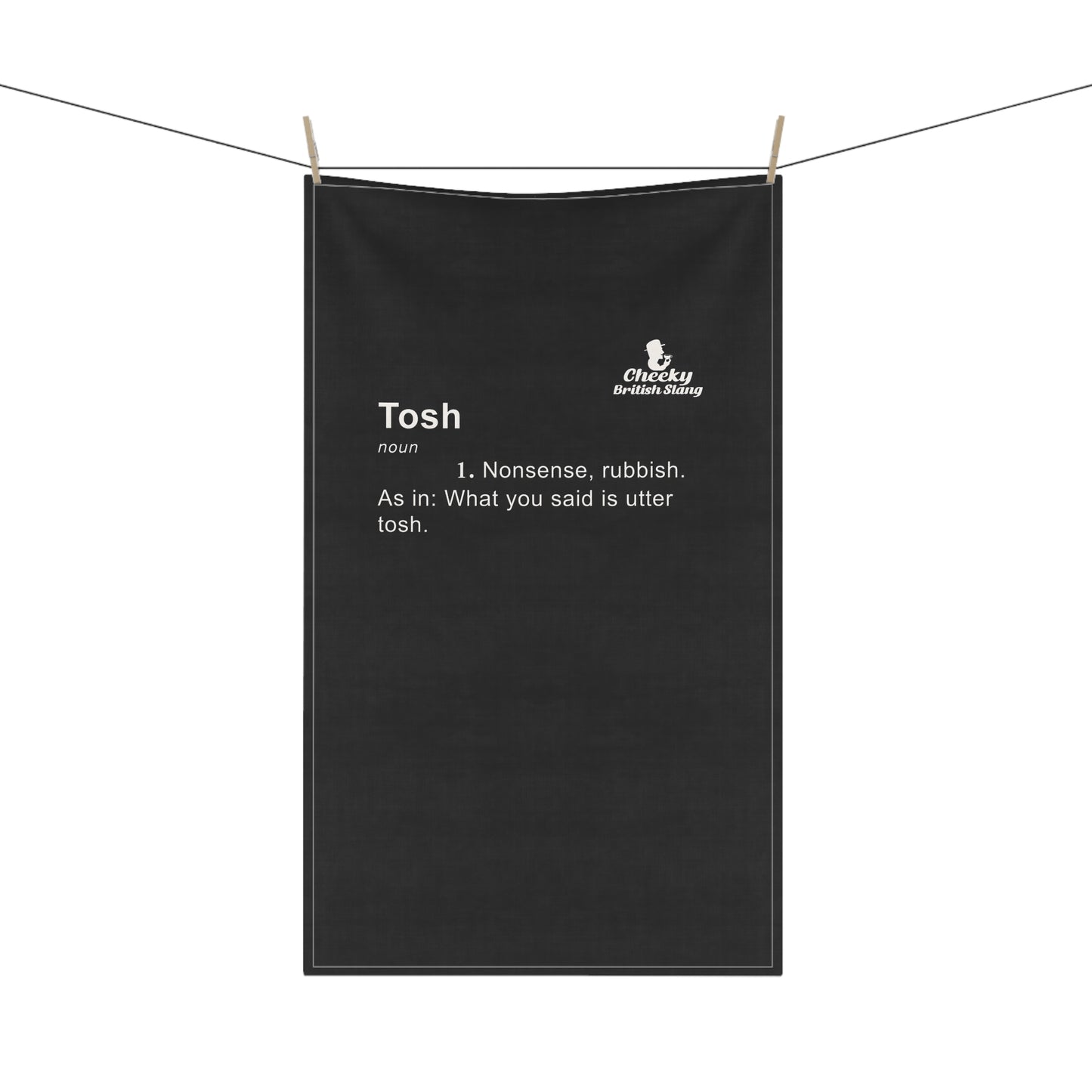 Tosh Dictionary Definition Tea Towel