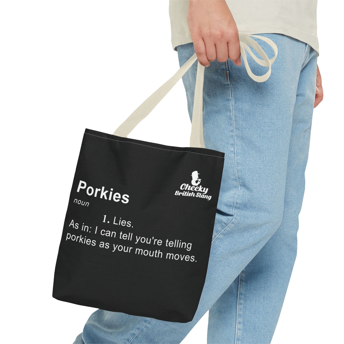 Porkies Dictionary Definition Tote Bag