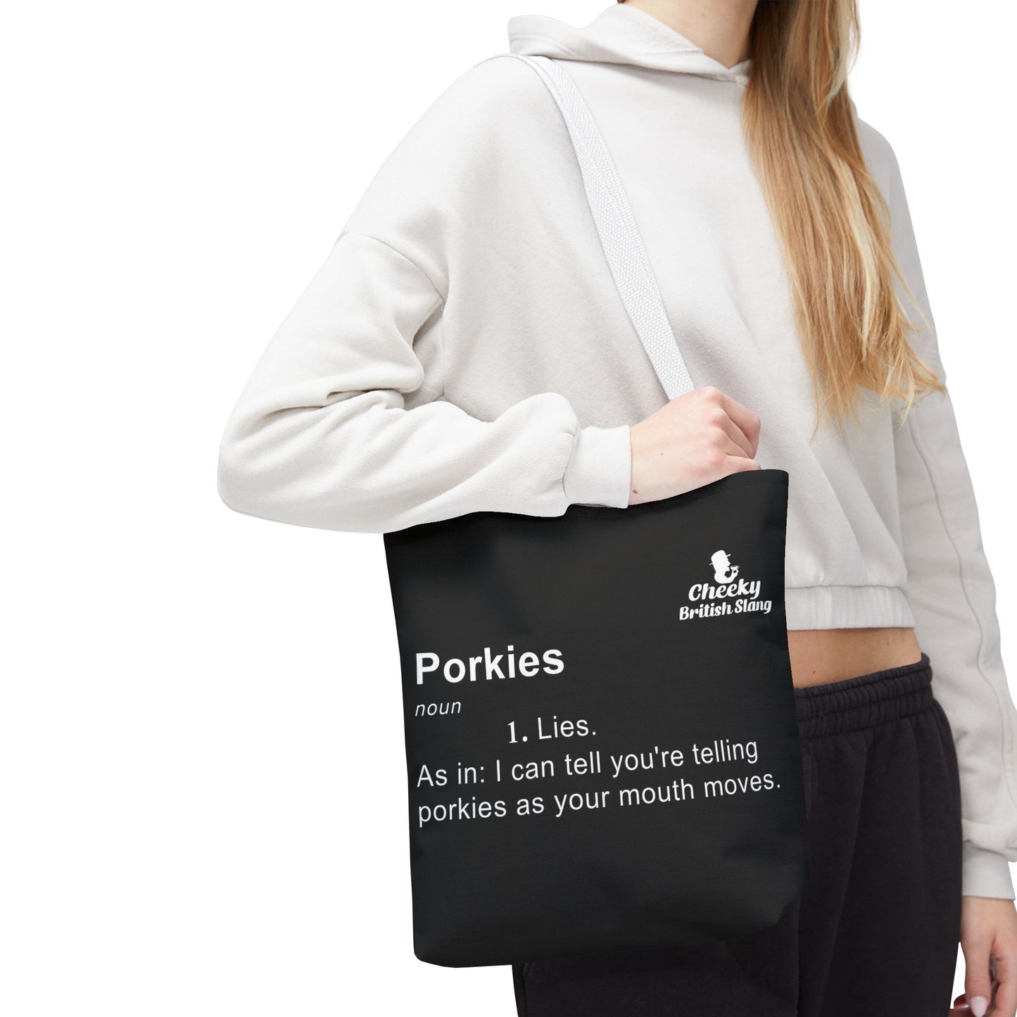 Porkies Dictionary Definition Tote Bag