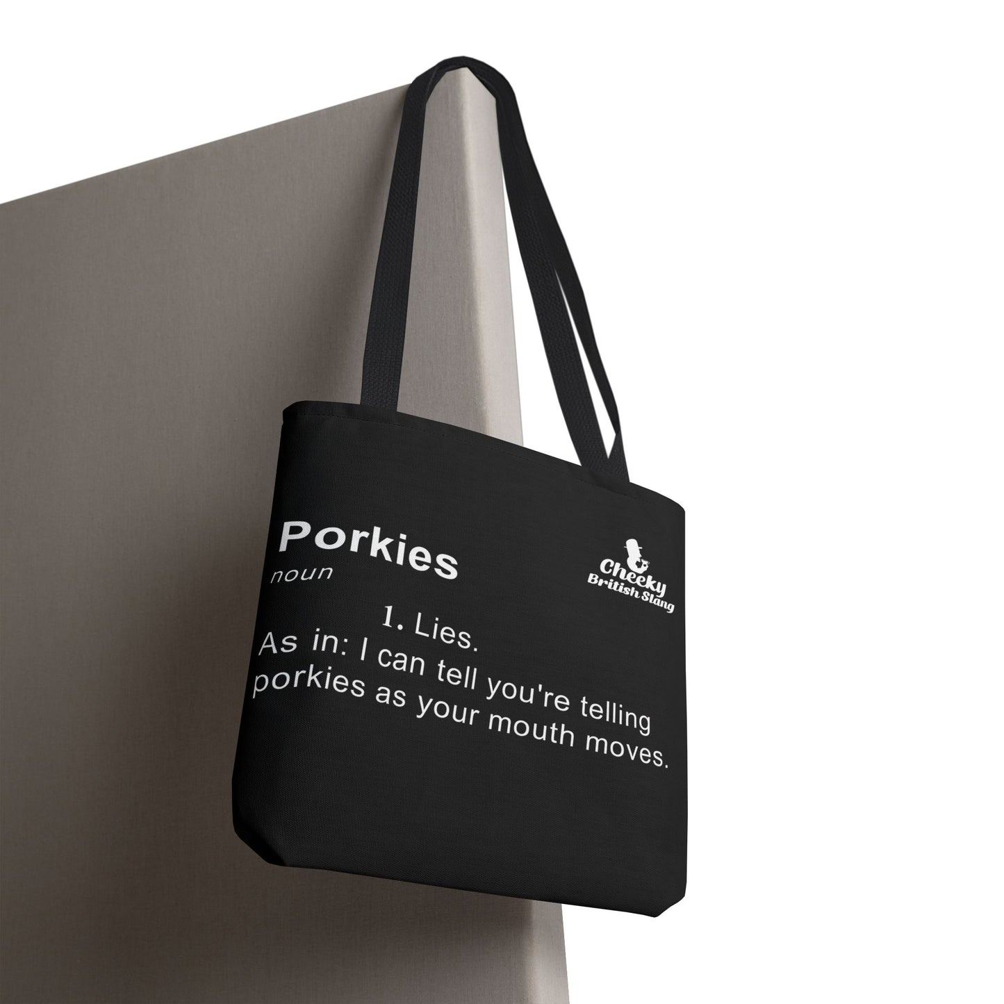 Porkies Dictionary Definition Tote Bag