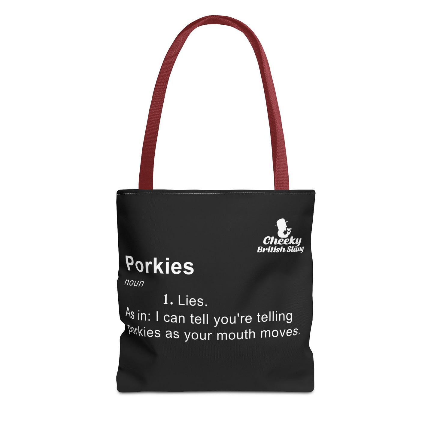 Porkies Dictionary Definition Tote Bag