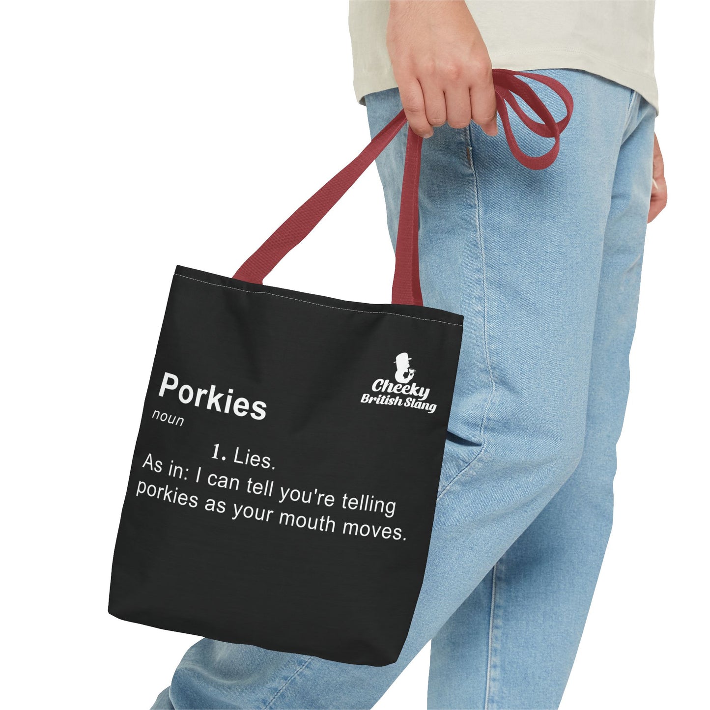 Porkies Dictionary Definition Tote Bag