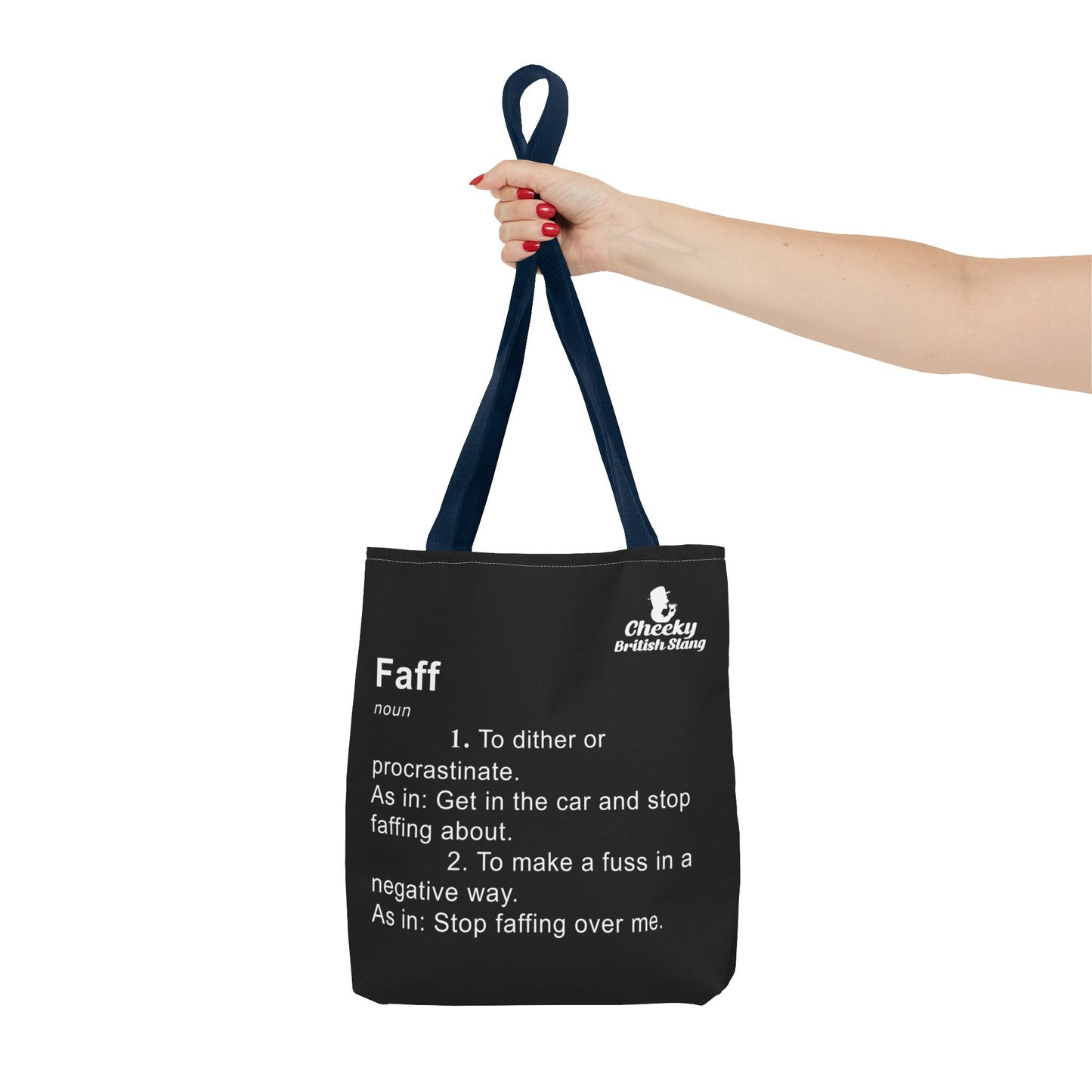 Faff Dictionary Definition Tote Bag