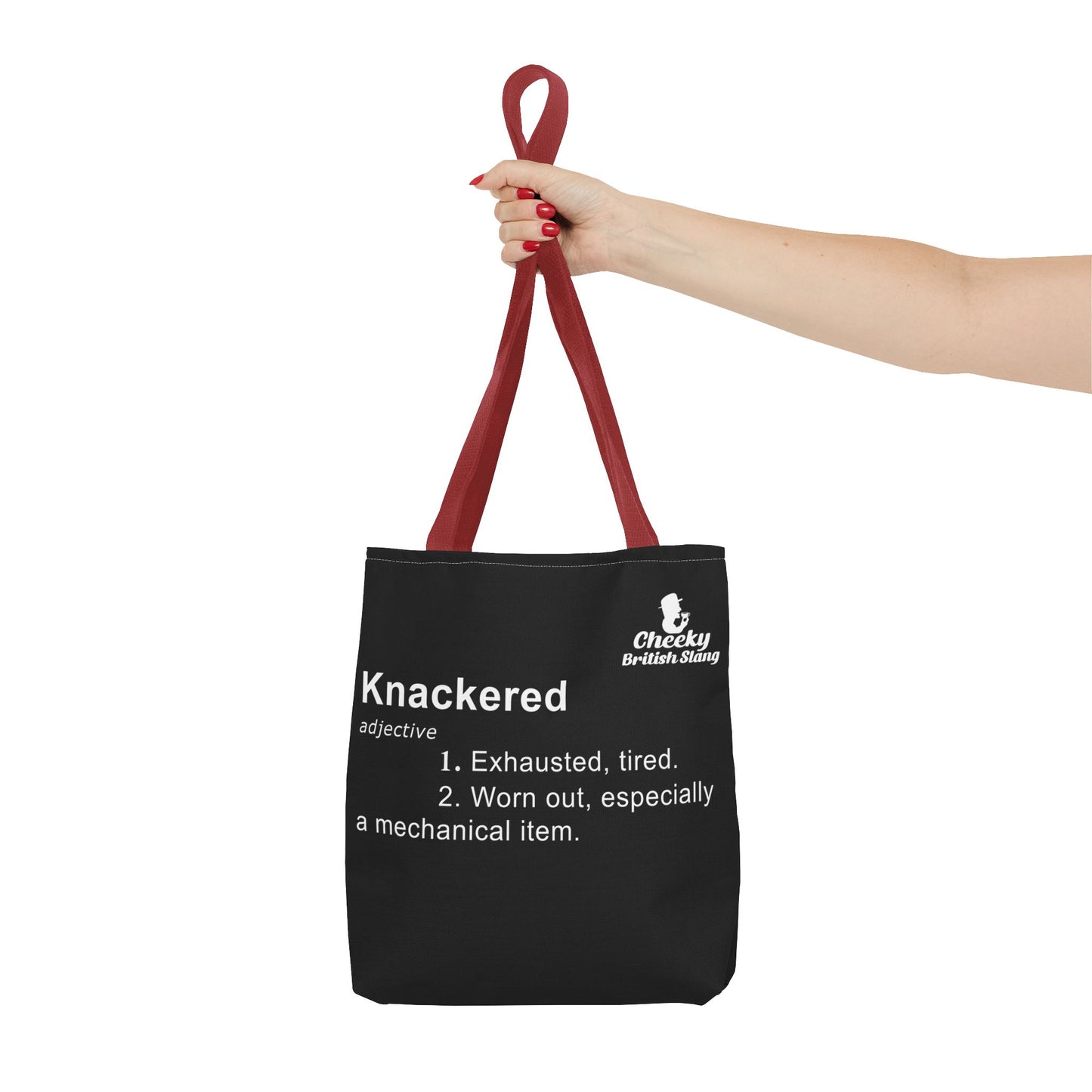 Knackered Dictionary Definition Tote Bag