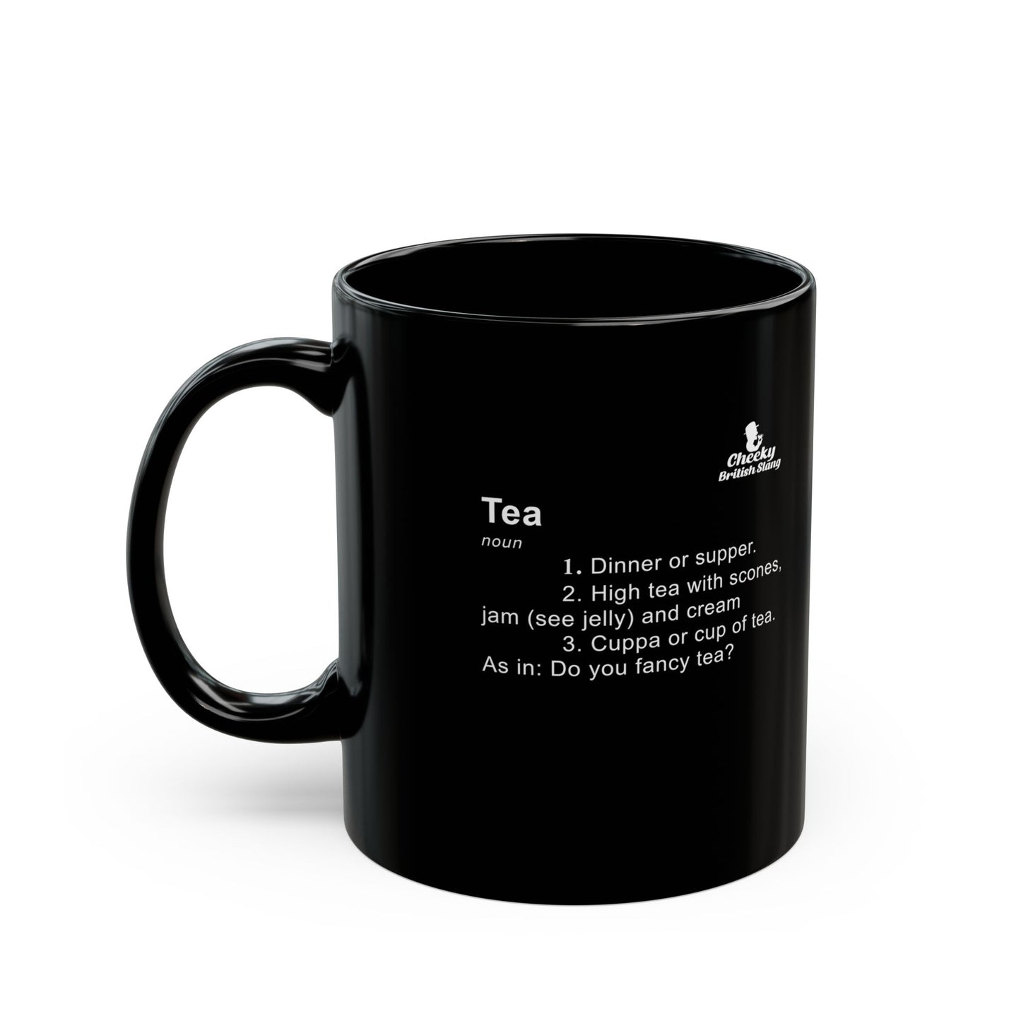 Tea Dictionary Definition Black Mug