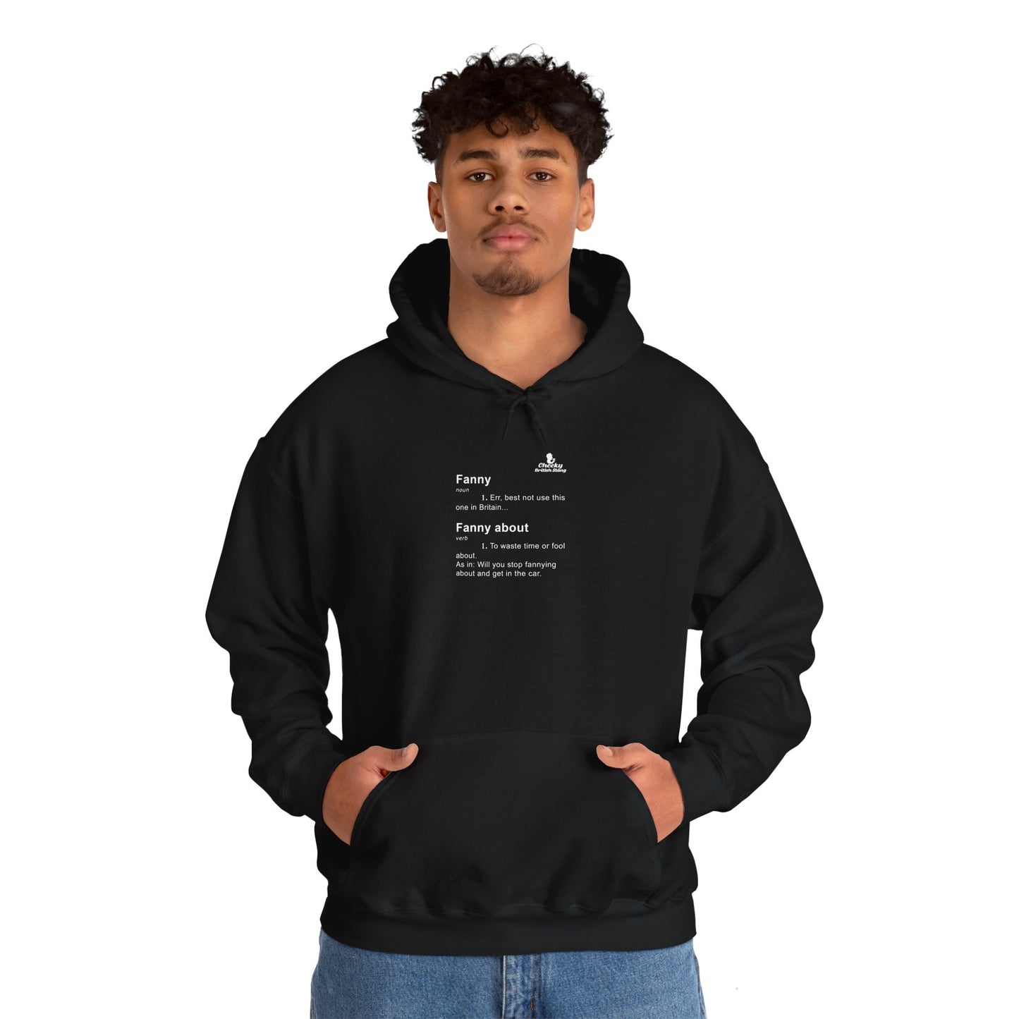 Fanny Dictionary Definition Unisex Heavy Blend™ Hooded Sweatshirt