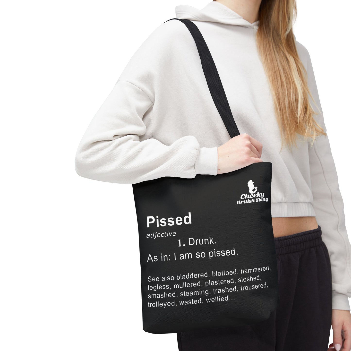 Pissed Dictionary Definition Tote Bag