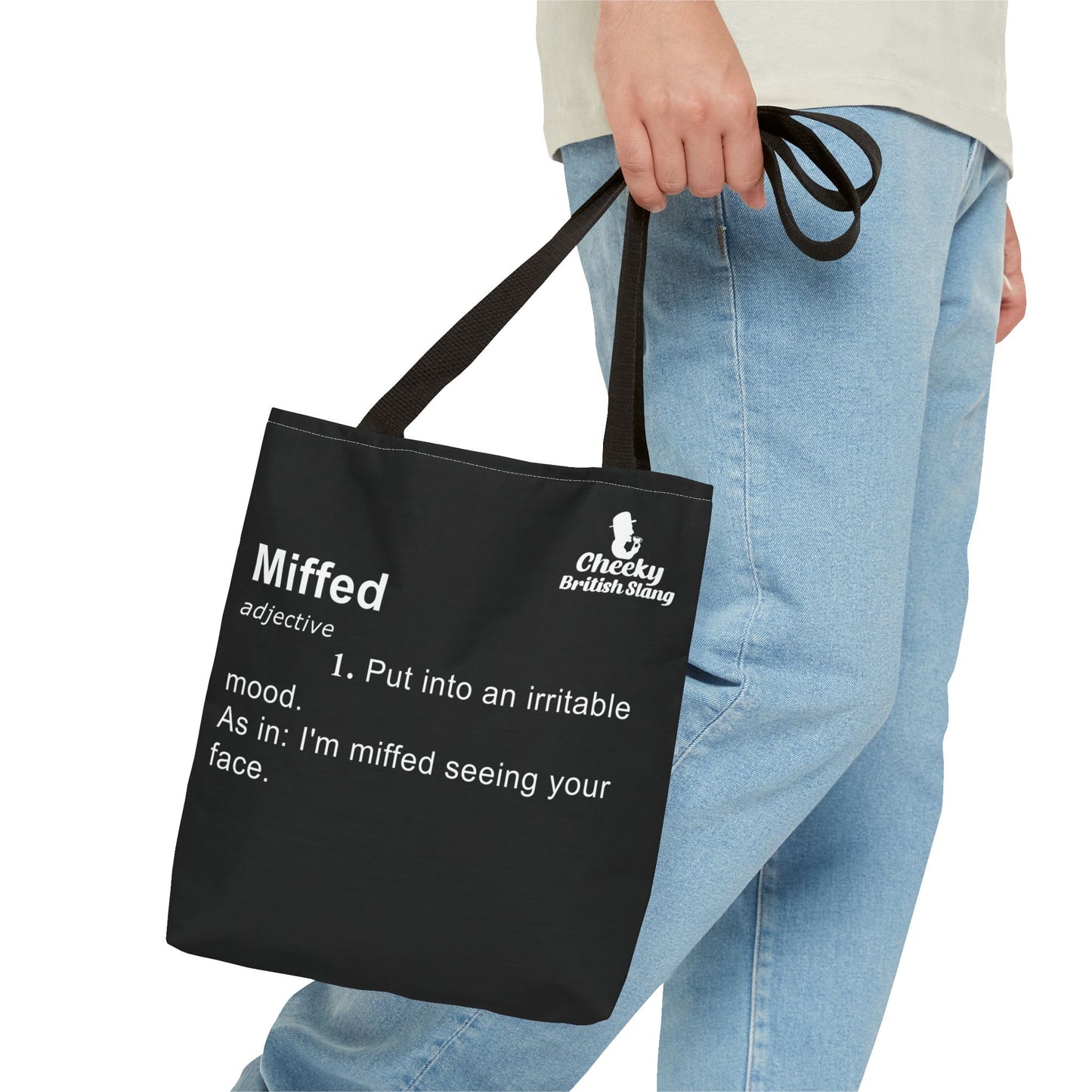 Miffed Dictionary Definition Tote Bag