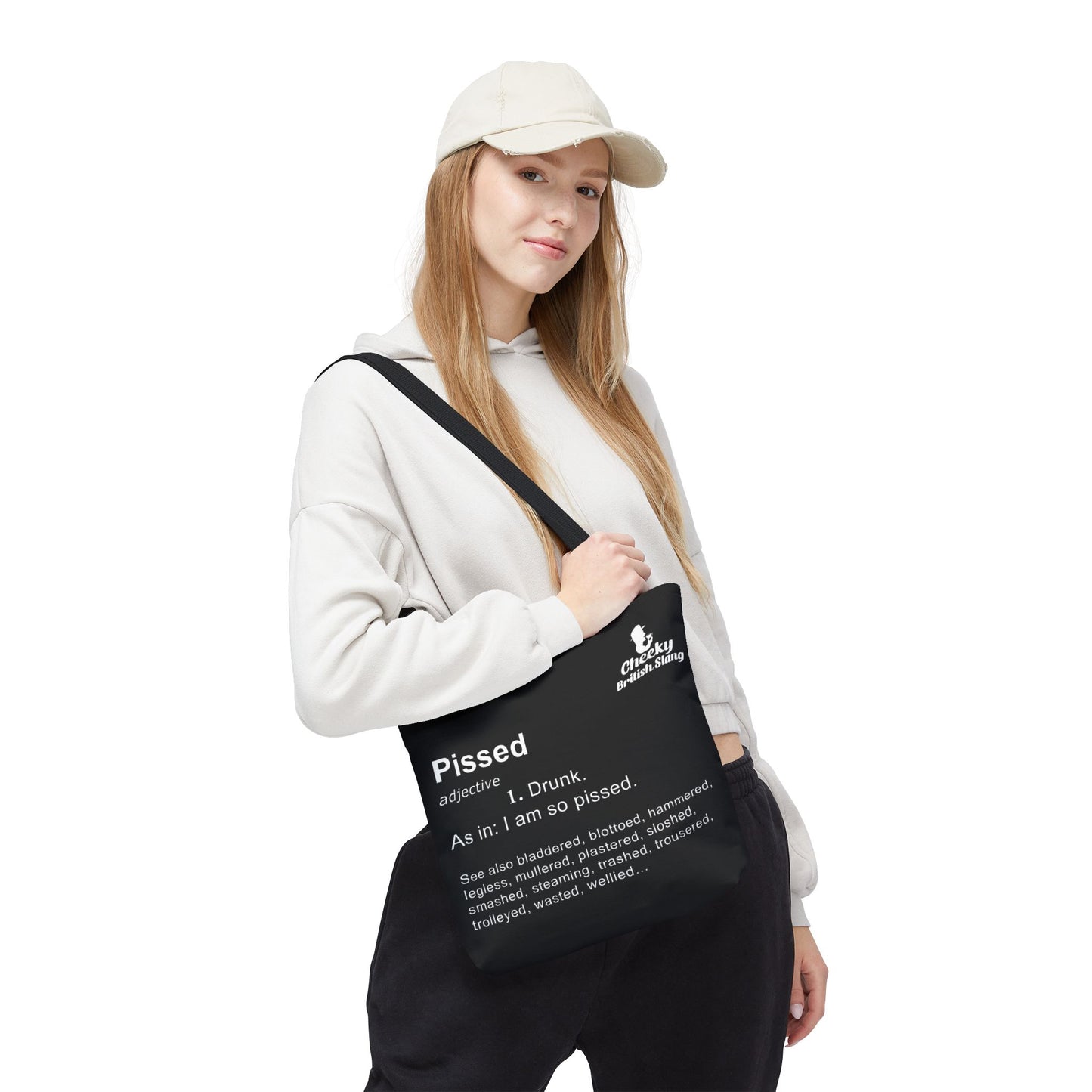 Pissed Dictionary Definition Tote Bag