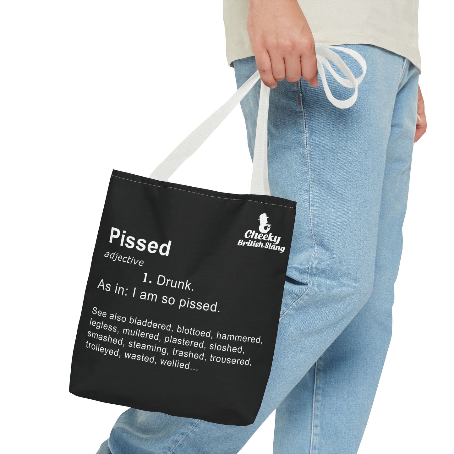 Pissed Dictionary Definition Tote Bag