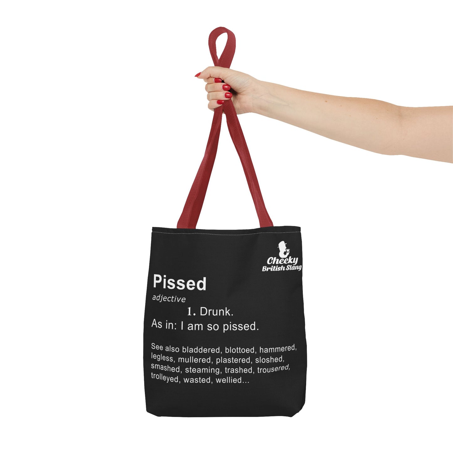 Pissed Dictionary Definition Tote Bag