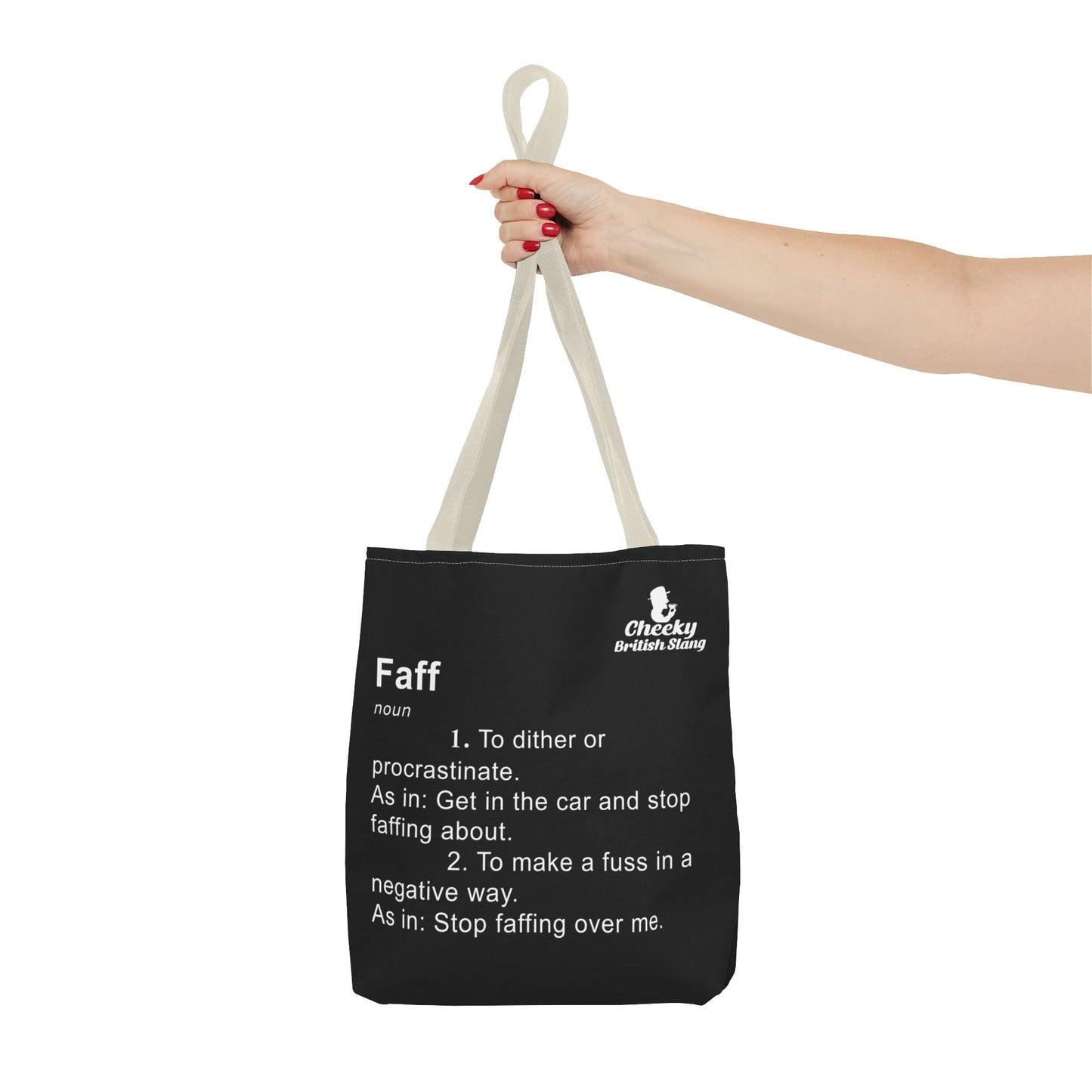 Faff Dictionary Definition Tote Bag