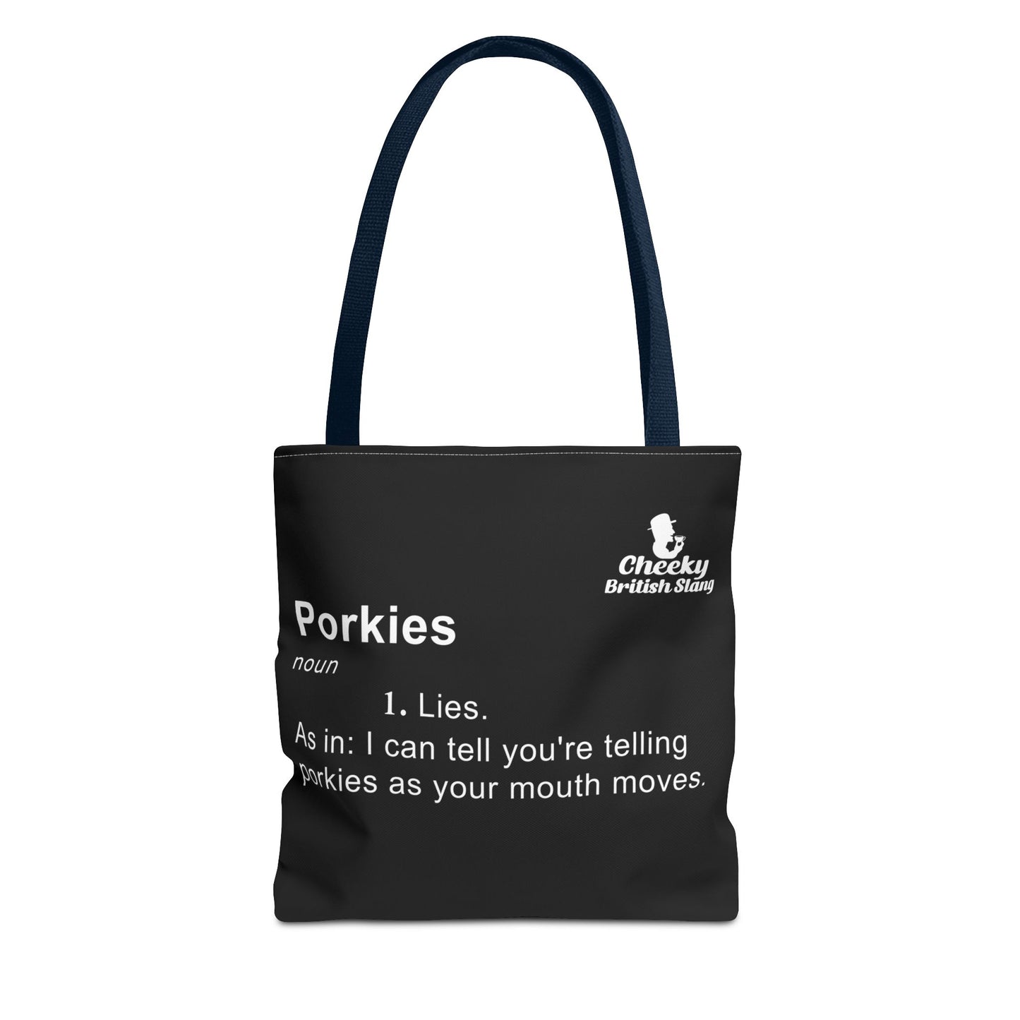 Porkies Dictionary Definition Tote Bag