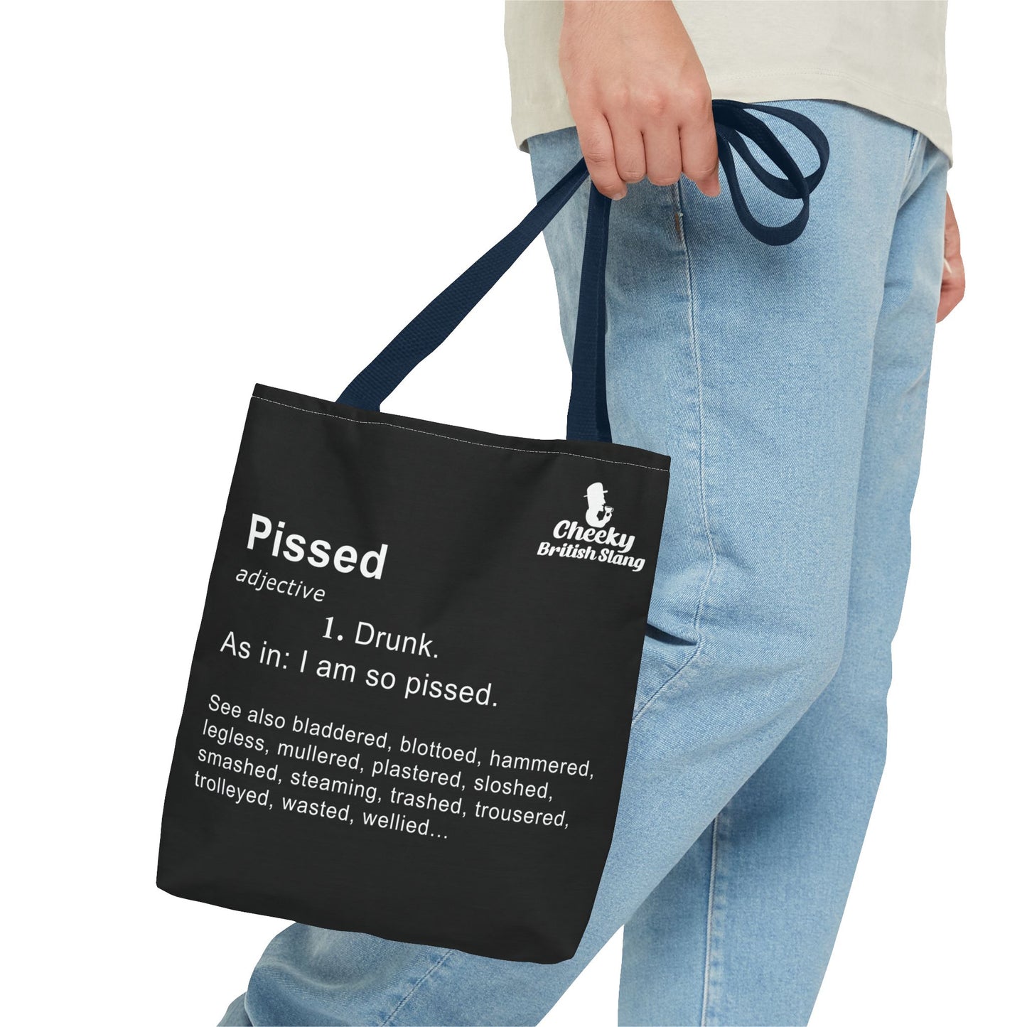 Pissed Dictionary Definition Tote Bag