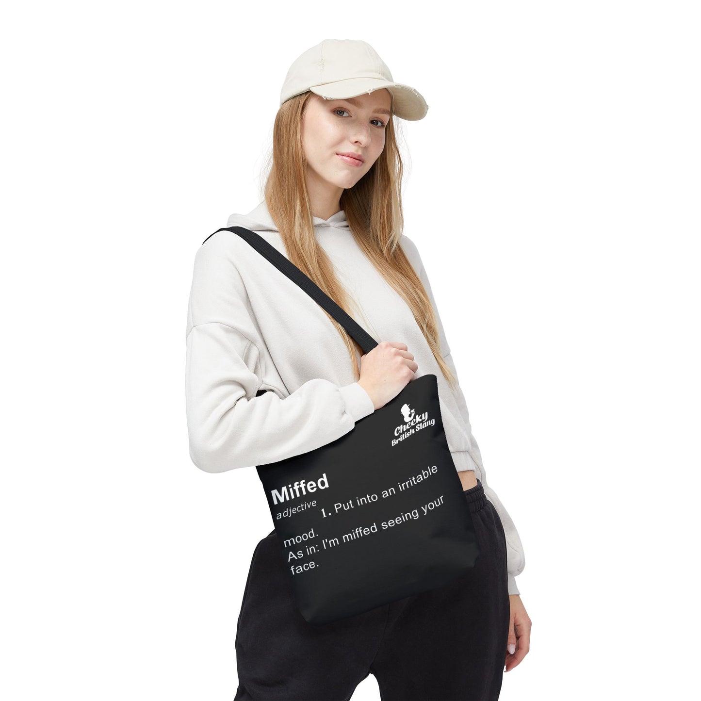 Miffed Dictionary Definition Tote Bag