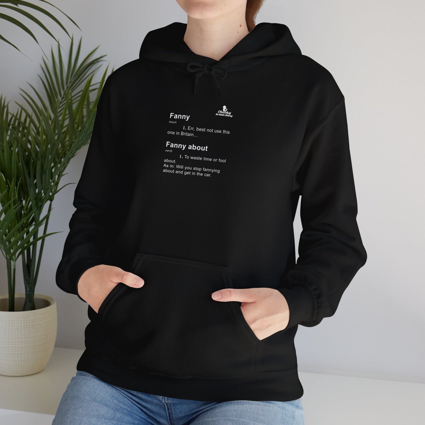 Fanny Dictionary Definition Unisex Heavy Blend™ Hooded Sweatshirt