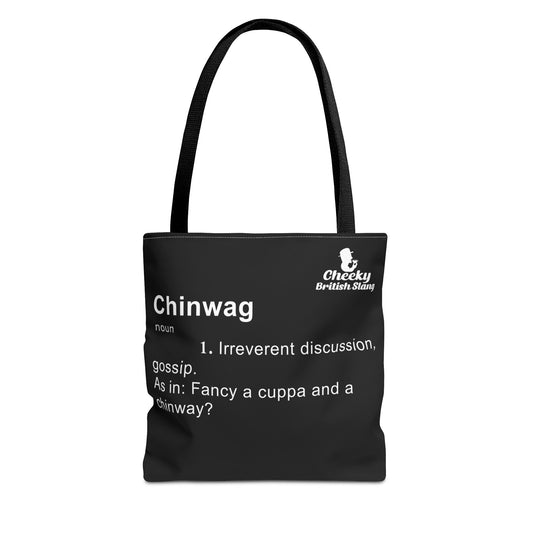 Chinwag Dictionary Definition Tote Bag